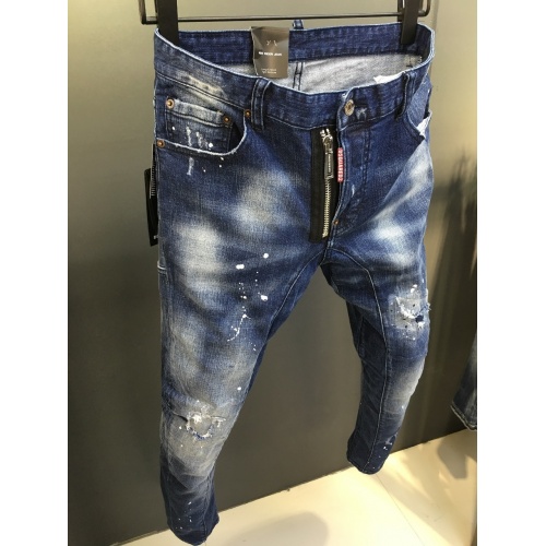 Replica Dsquared Jeans For Men #760386 $58.00 USD for Wholesale