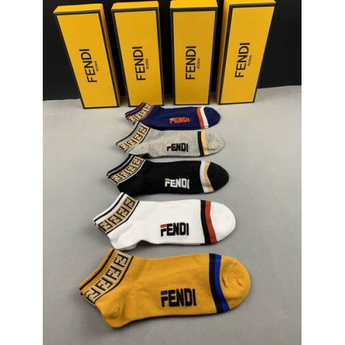 Fendi Socks #761406 $28.00 USD, Wholesale Replica Fendi Socks