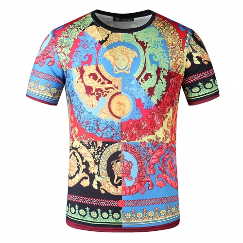 Versace T-Shirts Short Sleeved For Men #761473 $25.00 USD, Wholesale Replica Versace T-Shirts