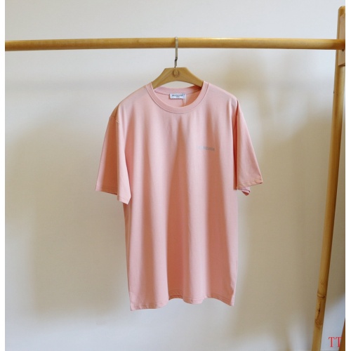 Replica Balenciaga T-Shirts Short Sleeved For Men #763137 $27.00 USD for Wholesale