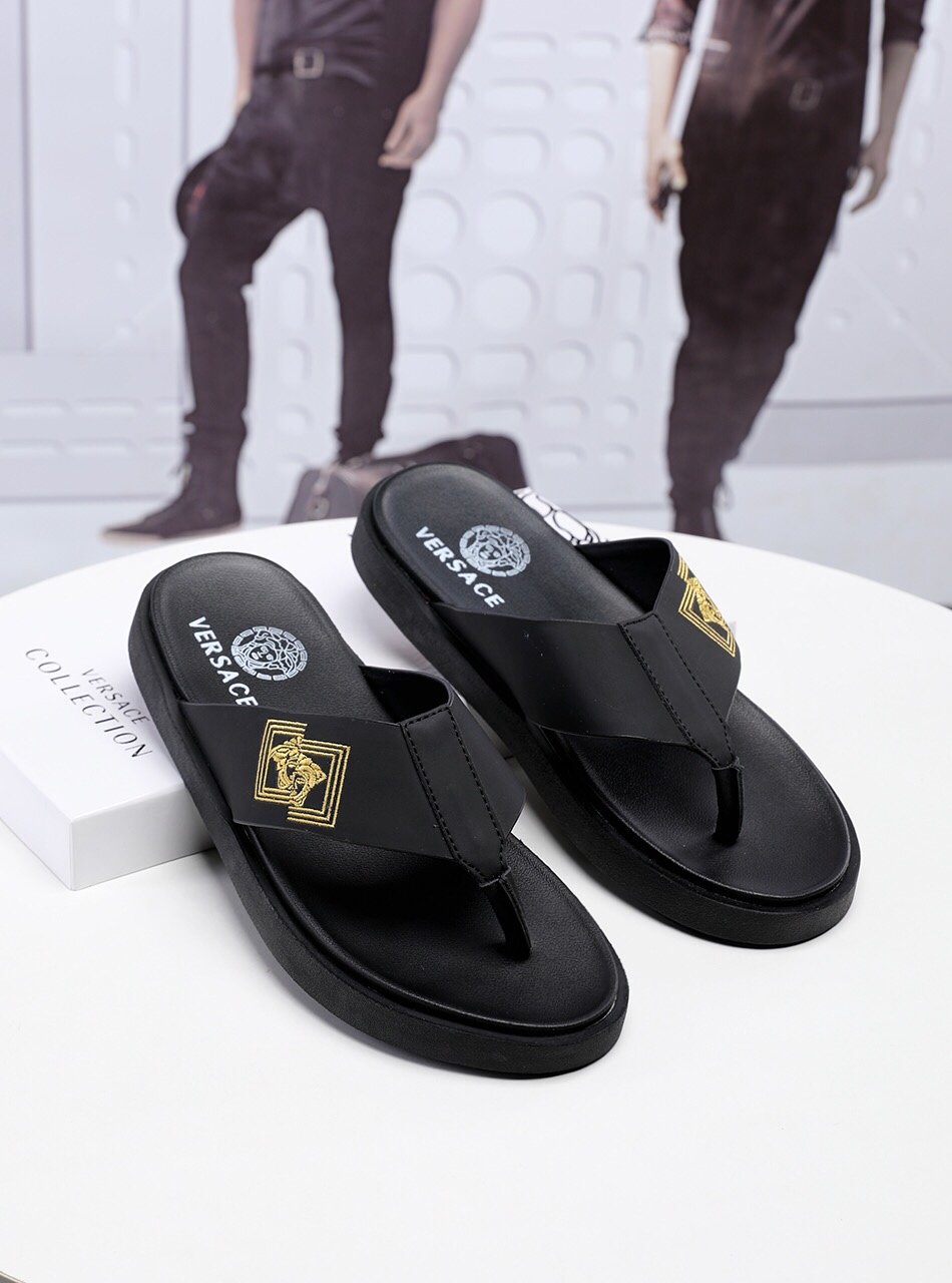 versace men slippers