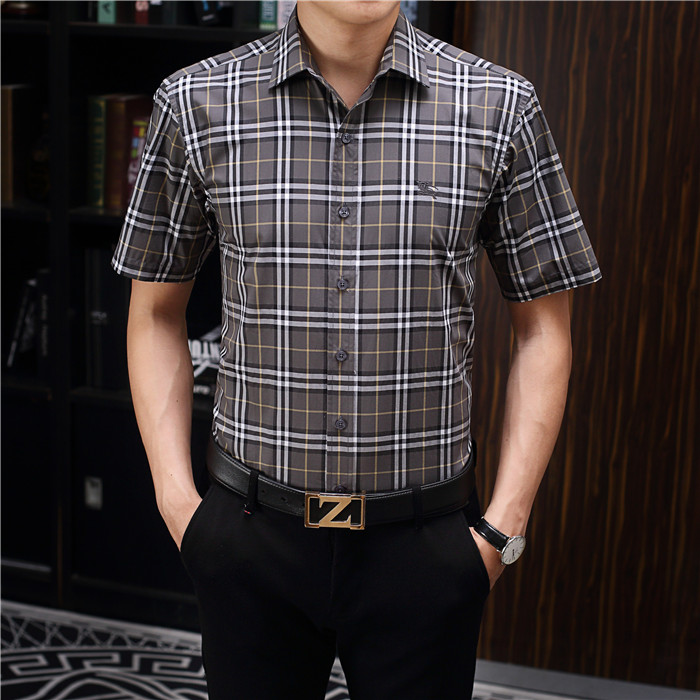 Burberry Shirts Long Sleeved Polo For Men #758287 $125.13 USD, Wholesale Replica Burberry Shirts