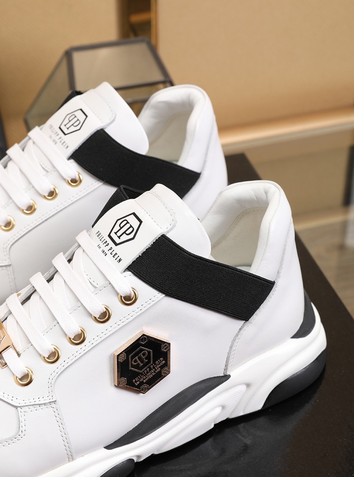 philipp plein yellow sneakers