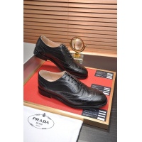 $86.00 USD Prada Leather Shoes For Men #752214