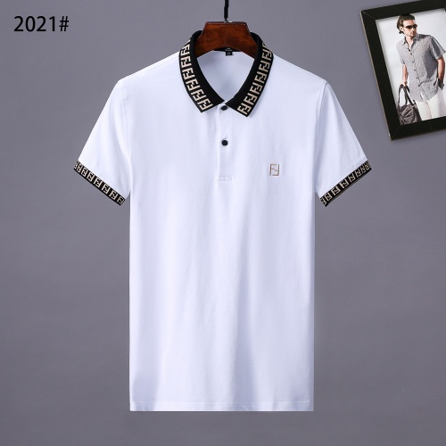 Fendi T-Shirts Short Sleeved For Men #764749 $29.00 USD, Wholesale Replica Fendi T-Shirts
