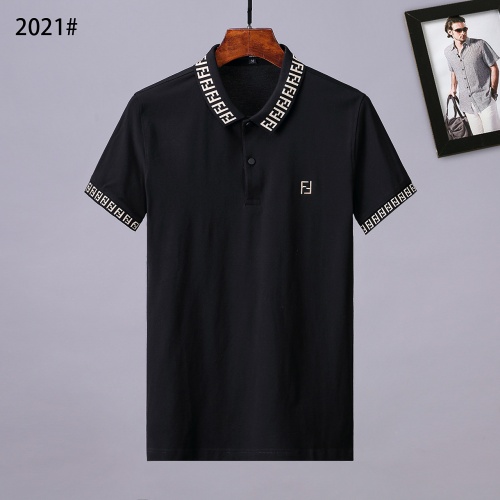 Fendi T-Shirts Short Sleeved For Men #764750 $29.00 USD, Wholesale Replica Fendi T-Shirts