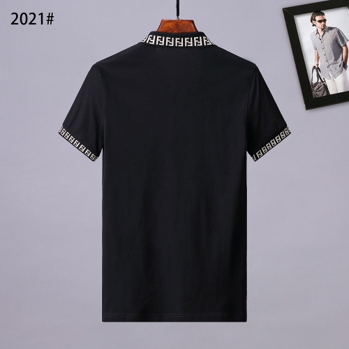 Replica Fendi T-Shirts Short Sleeved For Men #764750 $29.00 USD for Wholesale