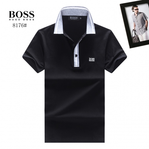 Boss T-Shirts Short Sleeved For Men #764759 $24.00 USD, Wholesale Replica Boss T-Shirts