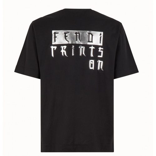 Replica Fendi T-Shirts Short Sleeved For Men #764775 $25.00 USD for Wholesale
