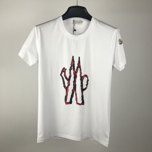 Moncler T-Shirts Short Sleeved For Men #764794 $25.00 USD, Wholesale Replica Moncler T-Shirts