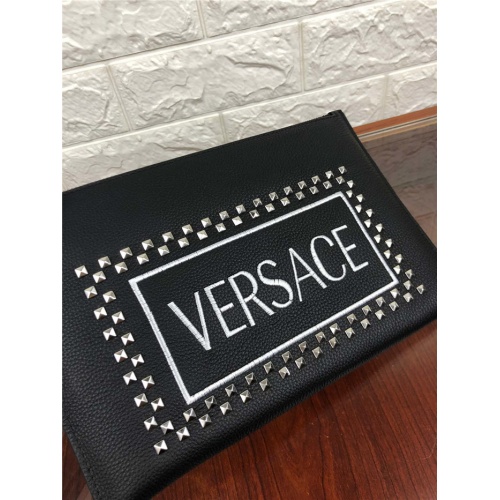 Replica Versace AAA Man Wallets For Men #765160 $69.00 USD for Wholesale