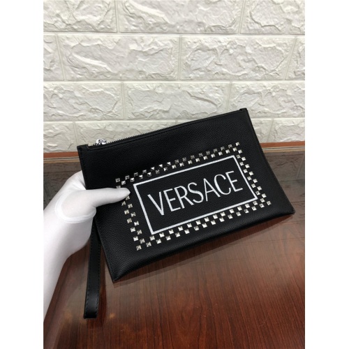 Replica Versace AAA Man Wallets For Men #765160 $69.00 USD for Wholesale