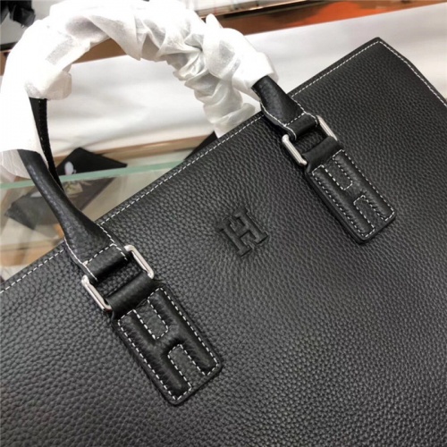 Replica Hermes AAA Man Handbags #765328 $130.00 USD for Wholesale