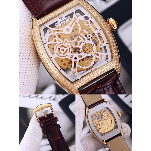 Replica Patek Philippe AAA Quality Watches For Men #765355 $265.00 USD for Wholesale