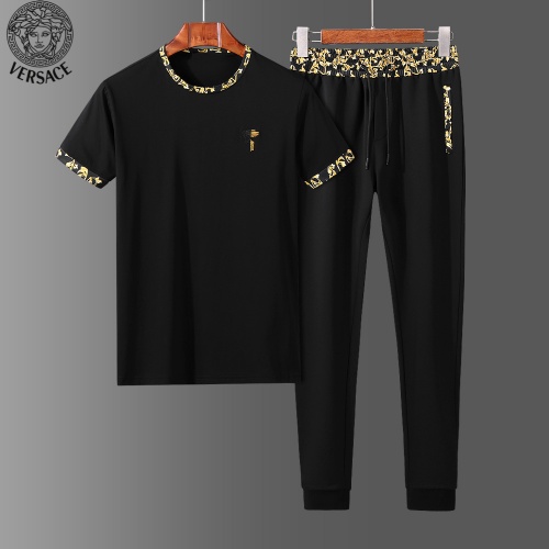 Versace Tracksuits Short Sleeved For Men #765358 $64.00 USD, Wholesale Replica Versace Tracksuits