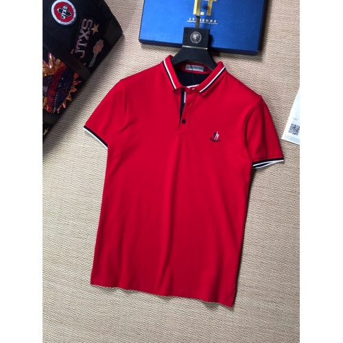 Moncler T-Shirts Short Sleeved For Men #765605 $38.00 USD, Wholesale Replica Moncler T-Shirts