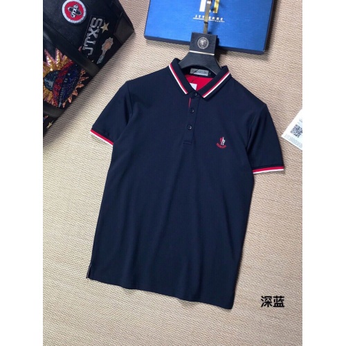 Moncler T-Shirts Short Sleeved For Men #765609 $38.00 USD, Wholesale Replica Moncler T-Shirts
