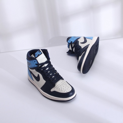Replica Air Jordan 1 High Tops Shoes For Men #766691 $130.00 USD for Wholesale