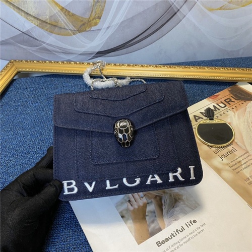 Replica Bvlgari AAA Quality Messenger Bags For Women #767090 $106.00 USD for Wholesale