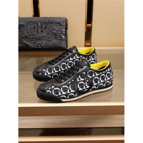 Replica Salvatore Ferragamo Casual Shoes For Men #767123 $85.00 USD for Wholesale