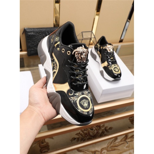 Replica Versace Casual Shoes For Men #767127 $85.00 USD for Wholesale
