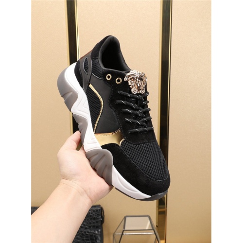 Replica Versace Casual Shoes For Men #767130 $85.00 USD for Wholesale