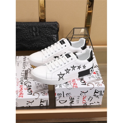 Replica Dolce & Gabbana D&G Casual Shoes For Men #767131 $88.00 USD for Wholesale