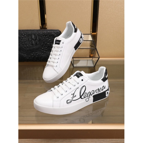 Dolce &amp; Gabbana D&amp;G Casual Shoes For Men #767132 $88.00 USD, Wholesale Replica Dolce &amp; Gabbana D&amp;G Casual Shoes