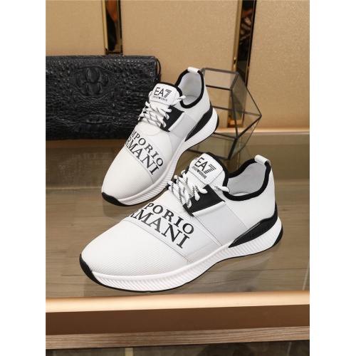 Armani Casual Shoes For Men #767138 $82.00 USD, Wholesale Replica Armani Casual Shoes