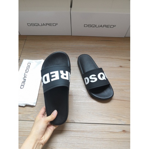 Replica Dsquared Slippers For Women #767445 $41.00 USD for Wholesale
