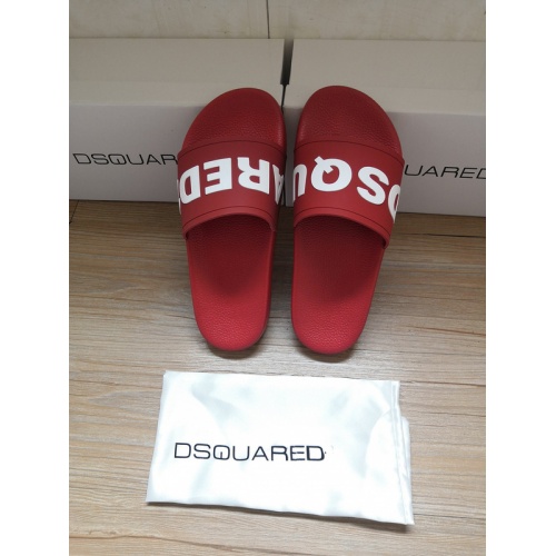 Replica Dsquared Slippers For Women #767457 $41.00 USD for Wholesale