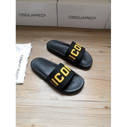 Replica Dsquared Slippers For Women #767466 $41.00 USD for Wholesale