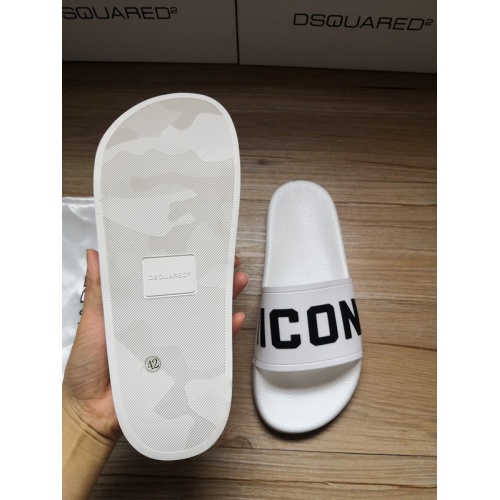 Replica Dsquared Slippers For Women #767468 $41.00 USD for Wholesale