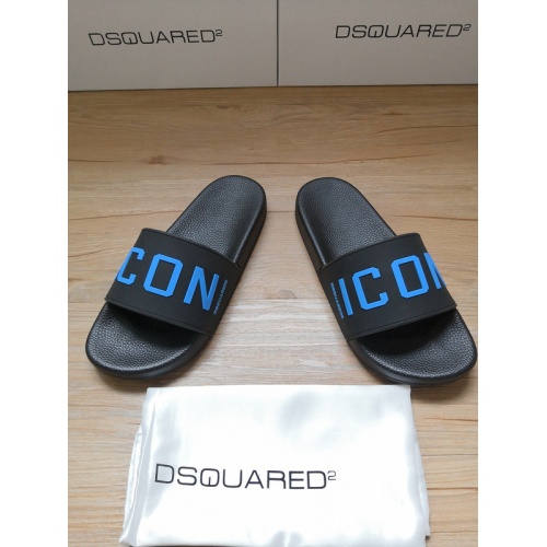 Replica Dsquared Slippers For Women #767475 $41.00 USD for Wholesale