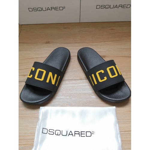 Replica Dsquared Slippers For Women #767479 $41.00 USD for Wholesale