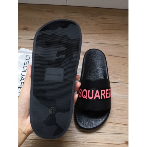 Replica Dsquared Slippers For Men #767482 $42.00 USD for Wholesale