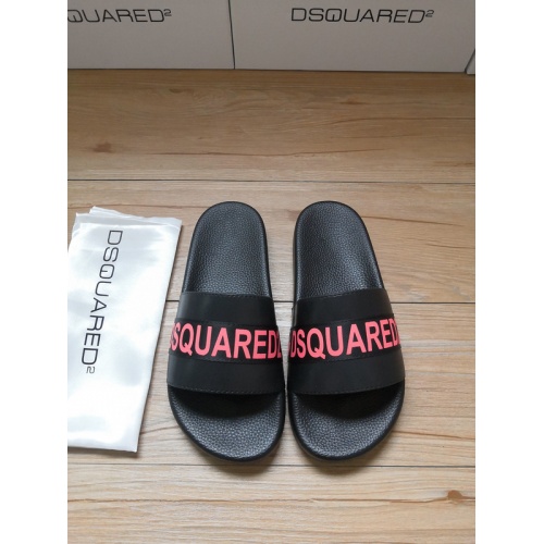 Replica Dsquared Slippers For Men #767482 $42.00 USD for Wholesale