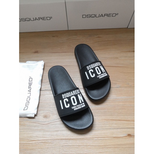 Replica Dsquared Slippers For Women #767491 $41.00 USD for Wholesale