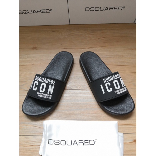 Replica Dsquared Slippers For Women #767491 $41.00 USD for Wholesale