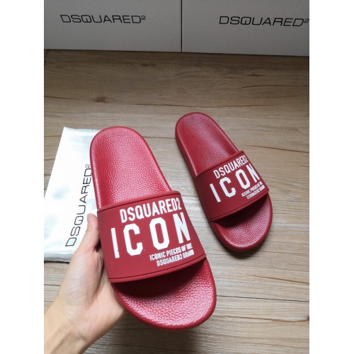 Replica Dsquared Slippers For Women #767493 $41.00 USD for Wholesale
