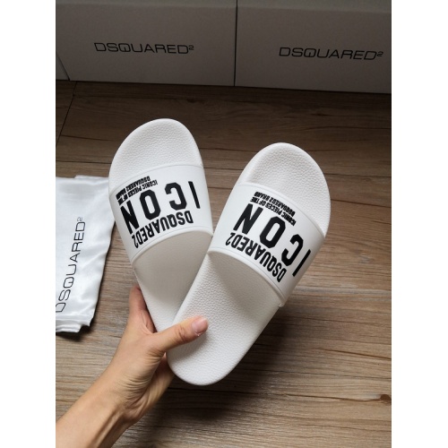 Replica Dsquared Slippers For Women #767495 $41.00 USD for Wholesale