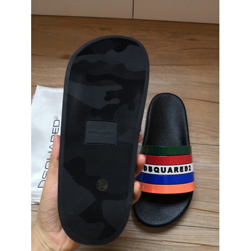 Replica Dsquared Slippers For Men #767496 $42.00 USD for Wholesale