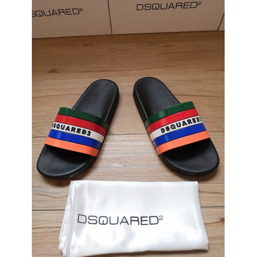 Replica Dsquared Slippers For Women #767497 $41.00 USD for Wholesale