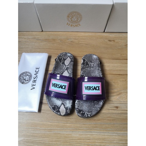 Versace Slippers For Men #767504 $45.00 USD, Wholesale Replica Versace Slippers