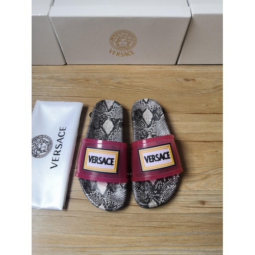 Versace Slippers For Men #767508 $45.00 USD, Wholesale Replica Versace Slippers