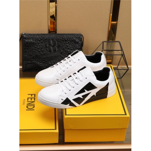 Replica Fendi Casual Shoes For Men #767819 $92.00 USD for Wholesale