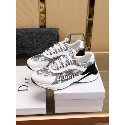 Replica Christian Dior Casual Shoes For Men #768641 $85.00 USD for Wholesale