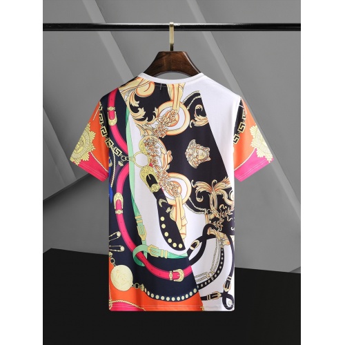 Replica Versace T-Shirts Short Sleeved For Men #768690 $24.00 USD for Wholesale