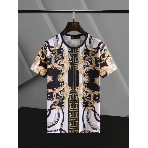 Versace T-Shirts Short Sleeved For Men #768691 $24.00 USD, Wholesale Replica Versace T-Shirts