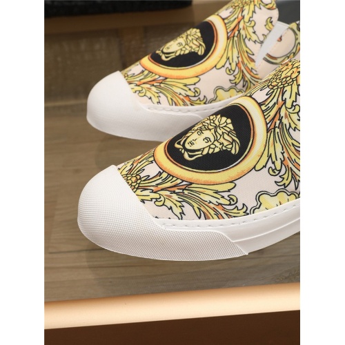 Replica Versace Casual Shoes For Men #768837 $80.00 USD for Wholesale